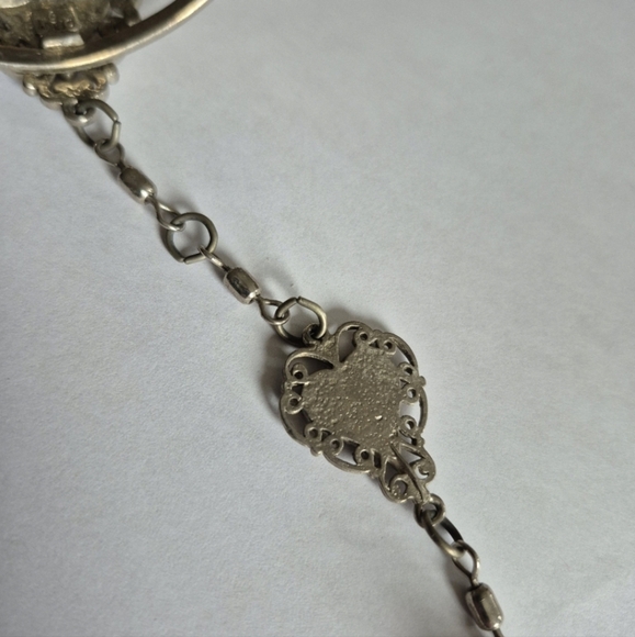 Vintage Ejc Turquoise Bracelet With Ring - Picture 6 of 9